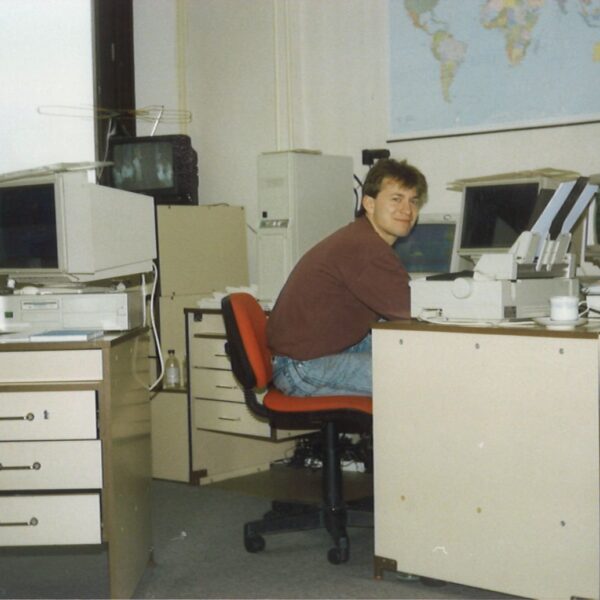 Long-time colleague and current director V. Novák (1995)
